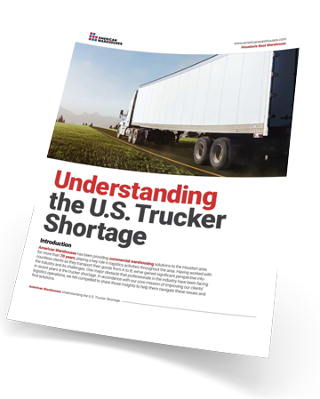 floating page with TruckerShortage-Ebook information